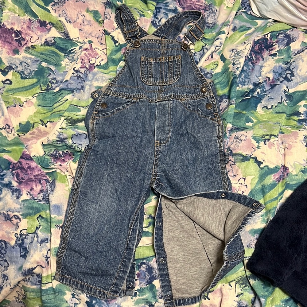 Like new Baby Gap Jeans overalls 18-24 months